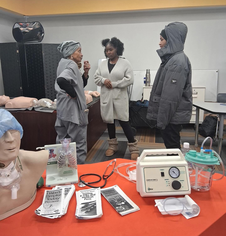 UHS Students explore healthcare careers with professionals