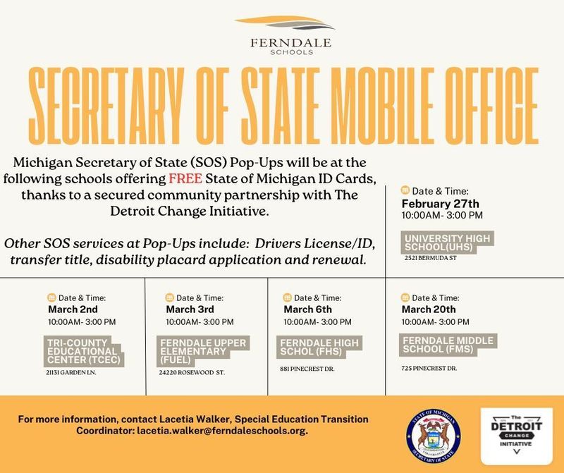 secretary of state mobile office schedule
