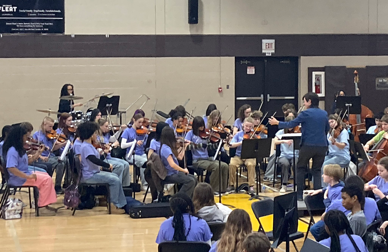 day of strings brings orchestra students together from across the district.