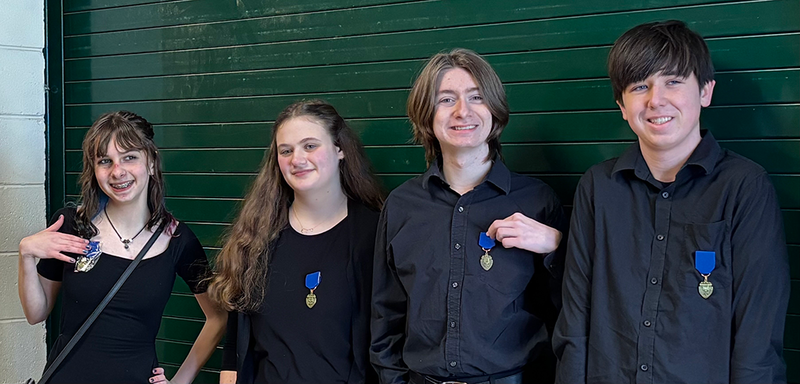 Students receive recognition at solo and ensemble festival