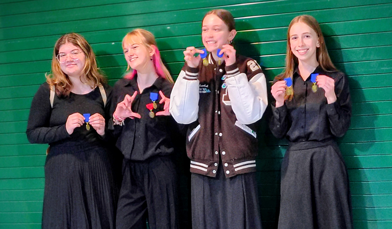 Students receive recognition at solo and ensemble festival