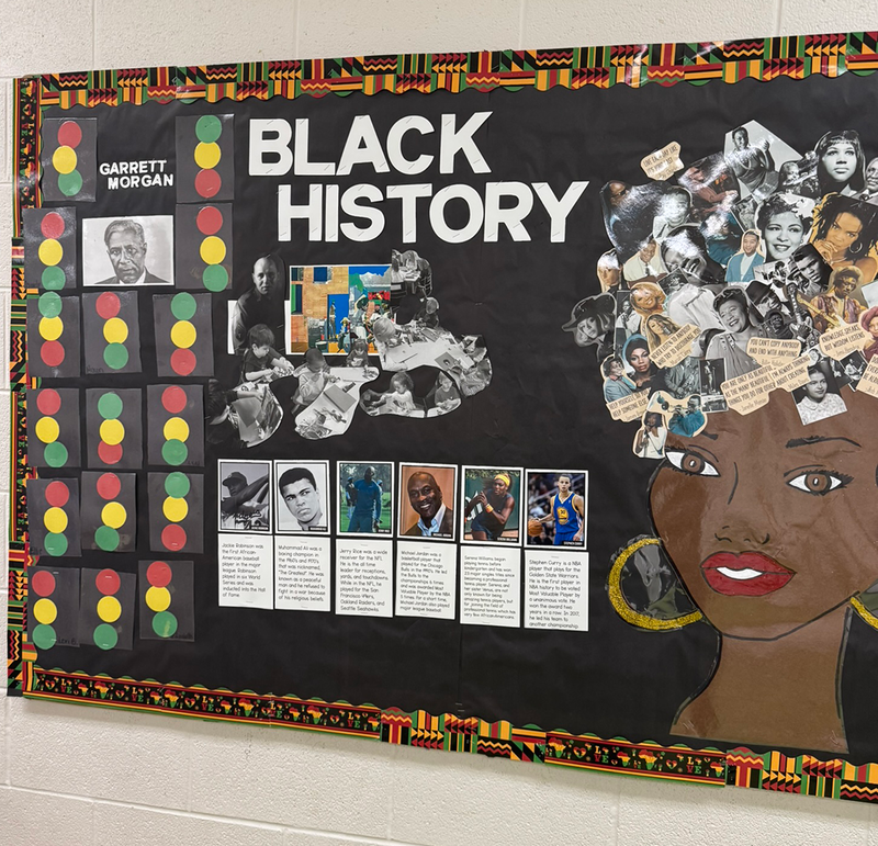 Hall Displays celebrate Black History