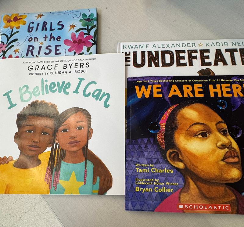 a few of Superintendent Hibbler's favorite books