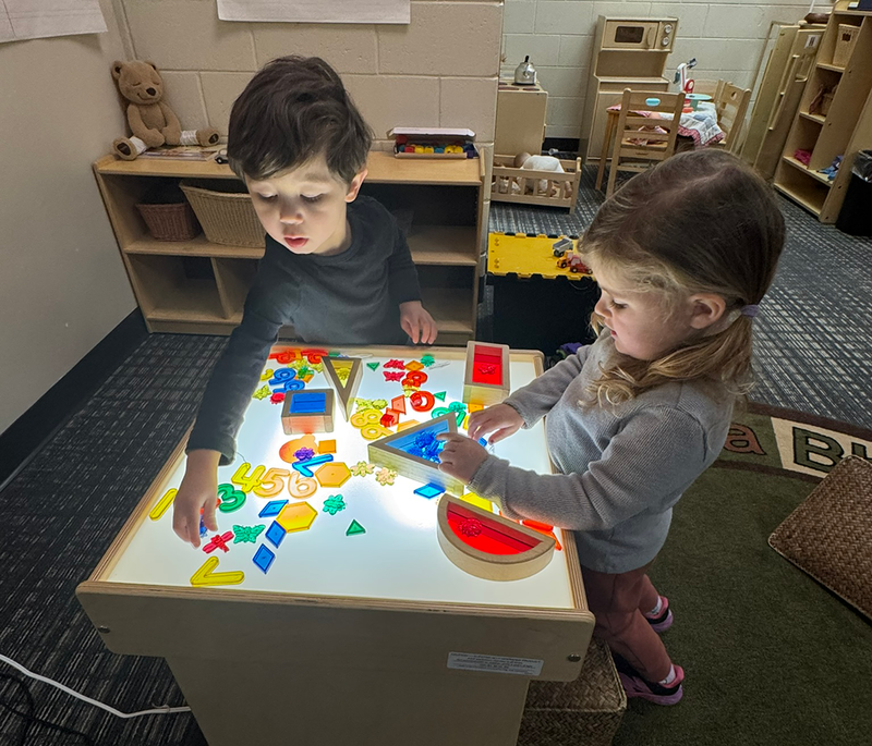 children play at FECC open house