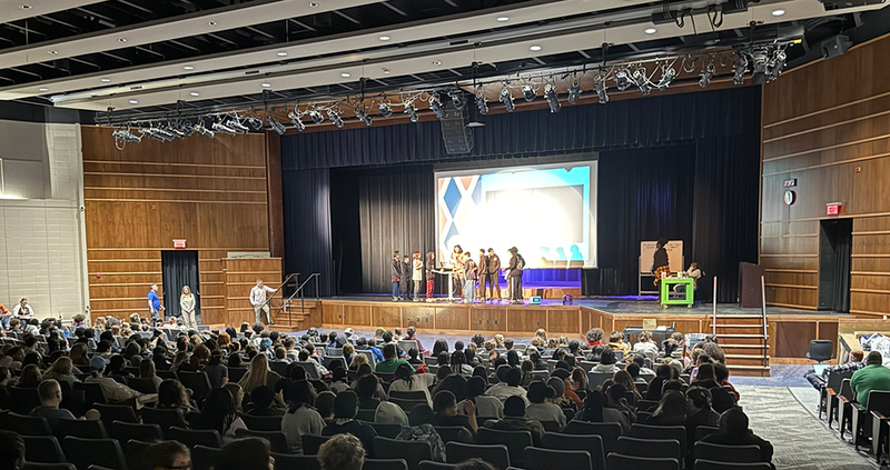 students face off in Black History Trivia Bowl