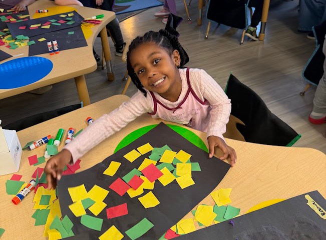 fecc students created artwork to recognize Black history