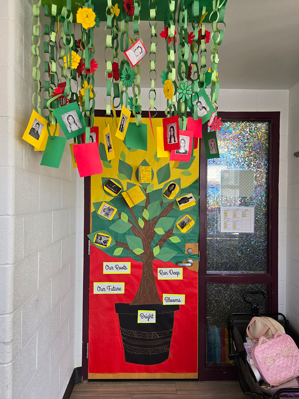 FUEL decorated doors to celebrate Black History Month
