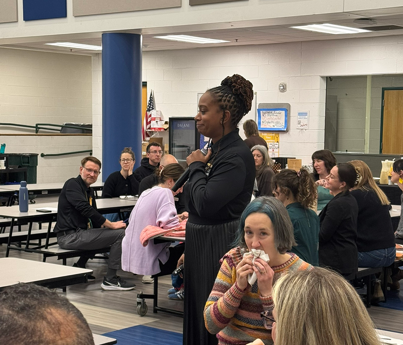 community gathers for State of the District dialogue