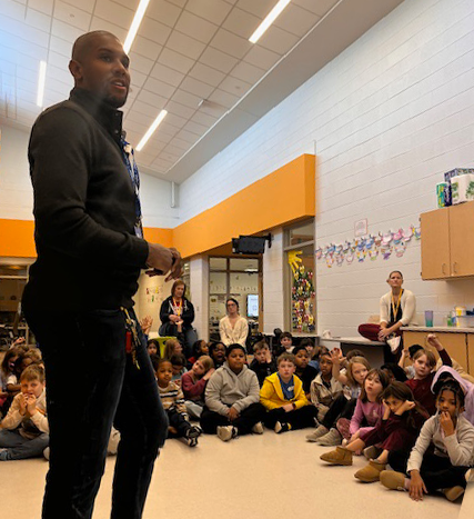 Aaron Moore Visit Flies High at FLower