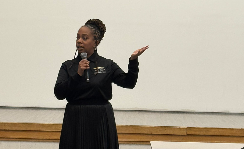 Superintendent Hibbler speaks to Ferndale Schools families