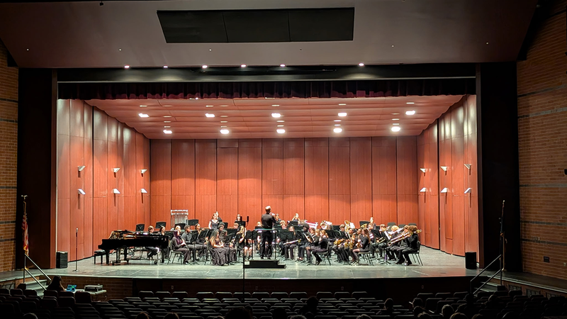 Ferndale High School Wind Ensemble makes beautiful music at Festival