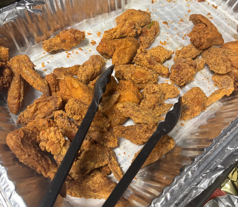 Delicious food was served at UHS Celebration of Black Excellence