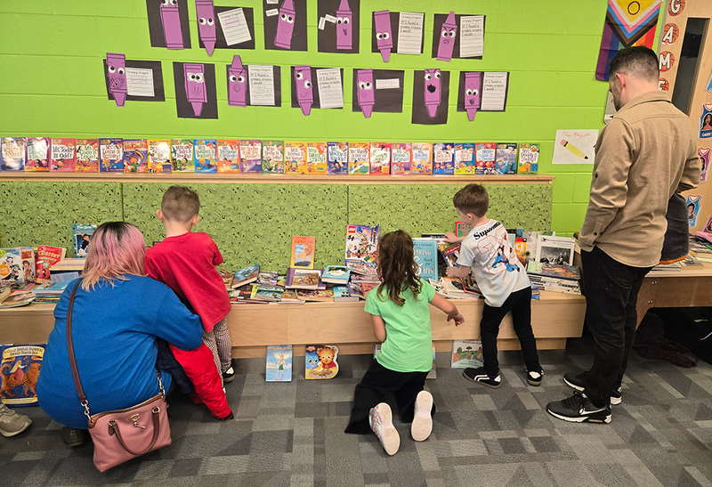 FUEL students planned a book drive