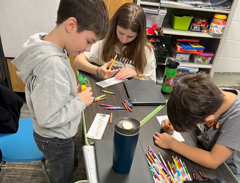 FHS Student Council Promotes Reading at Ferndale Elementary Schools