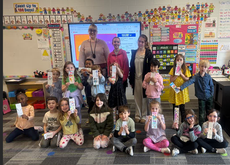 FHS Student Council Promotes Reading at Ferndale Elementary Schools