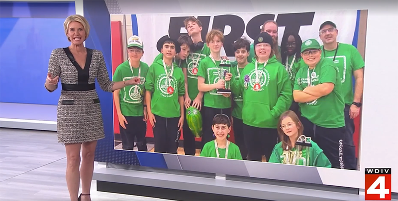 WDIV highlights Giggle Pickles robotics team fundraiser for World Championships