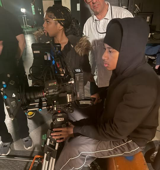 UHS movie making students visit Motion Picture Institute