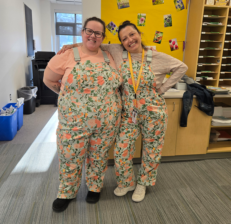 students celebrate spirit week with fun dress-ups each day