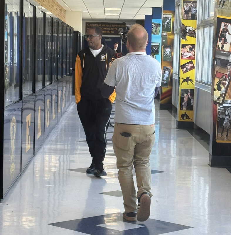 Chevy Ferris was profiled by WDIV at Ferndale High School
