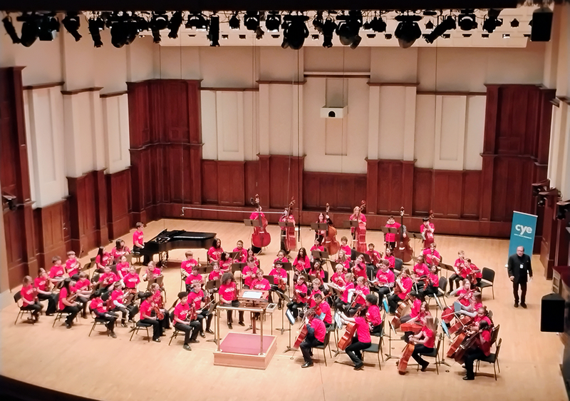 Orchestra students perform at Orchestra Hall