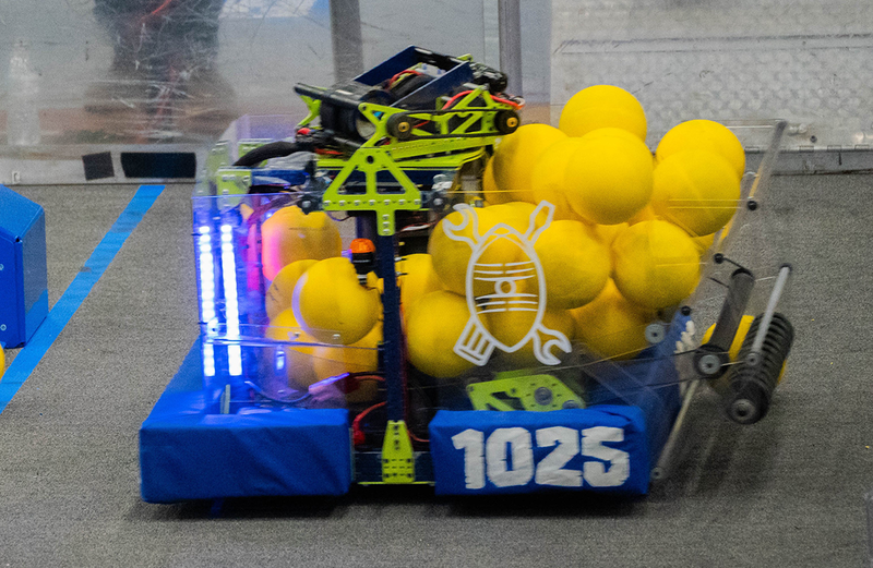 Impi robot sweeps up the competition