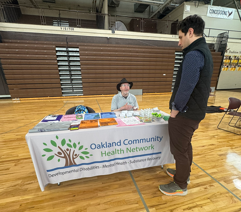 resource providers meet with community at Health and Wellness Fair