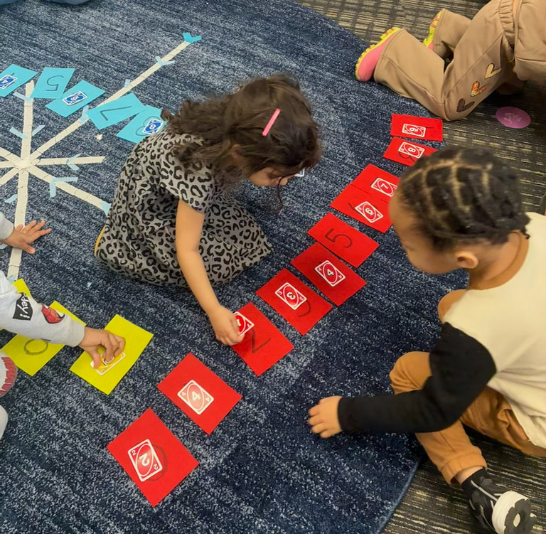 students learn hands-on in Ferndale Early Childhood Center