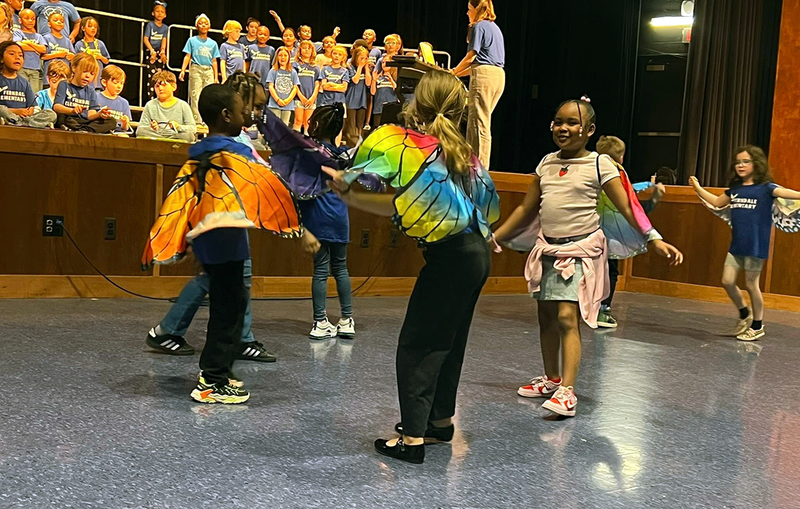 1st grade butterflies dance