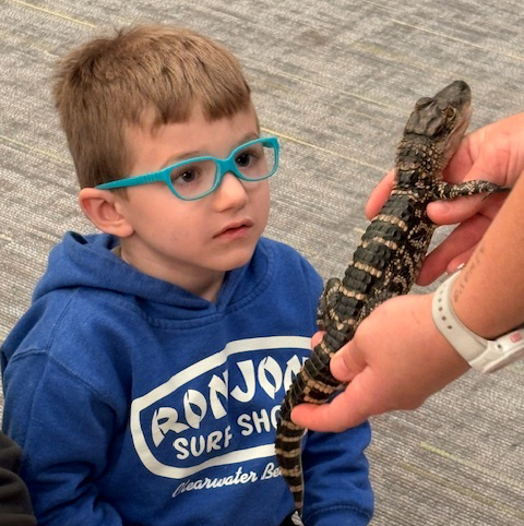 lizards visit FECC