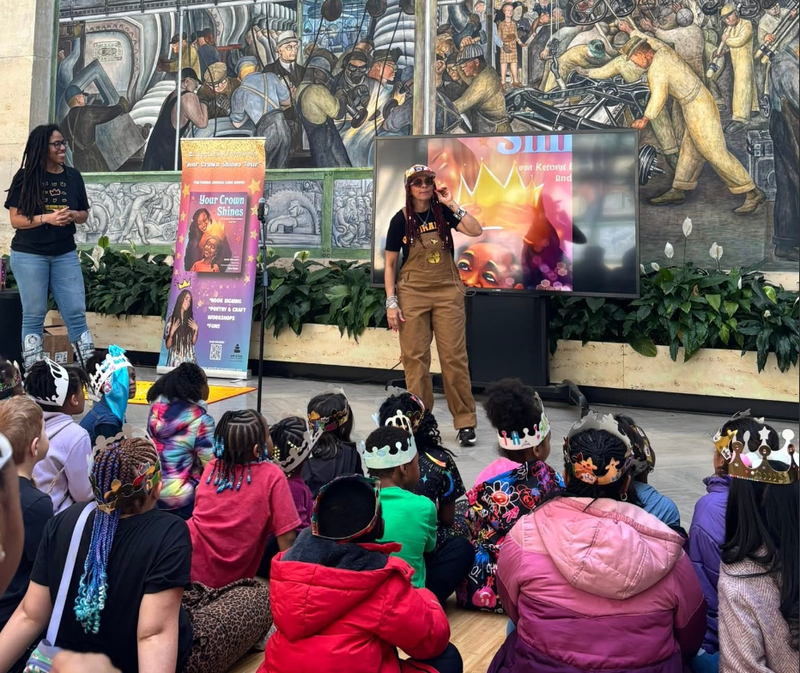 students explore identity through art at DIA