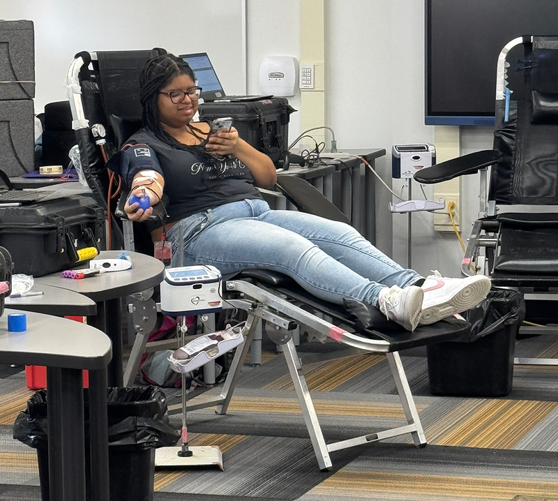 blood drive at UHS supports Sickle Cell Awareness 
