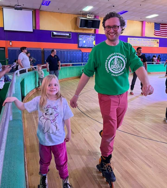 Skate Night brings elementary families out for fun and friendship