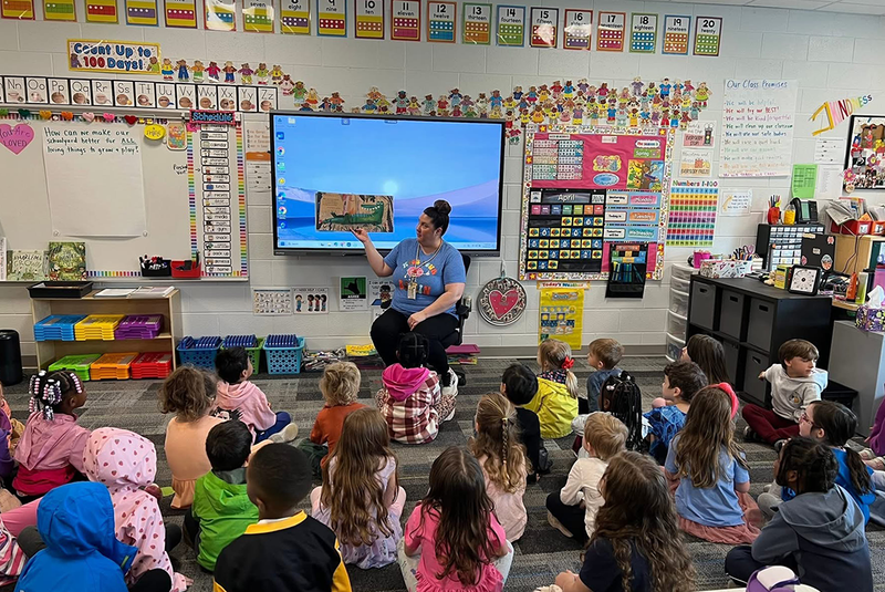 FECC students visit Ferndale Lower Elementary