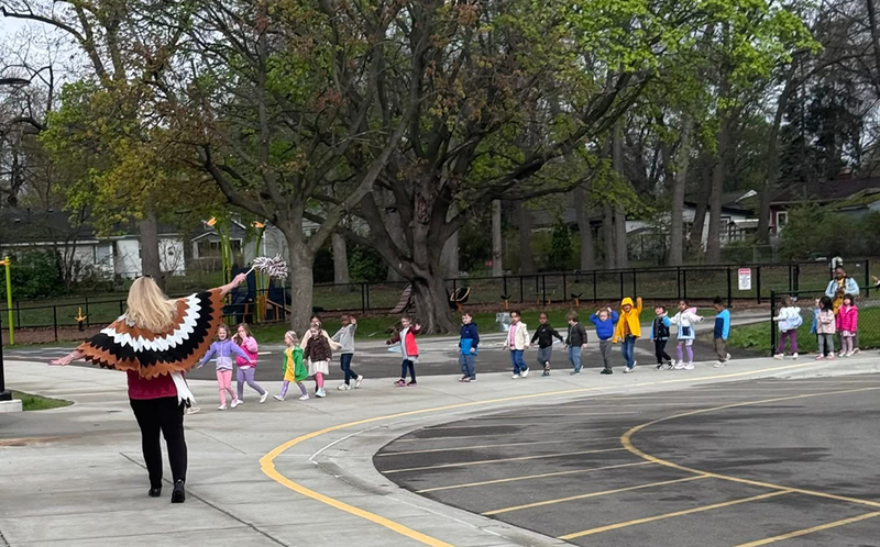 FECC students visit Ferndale Lower Elementary