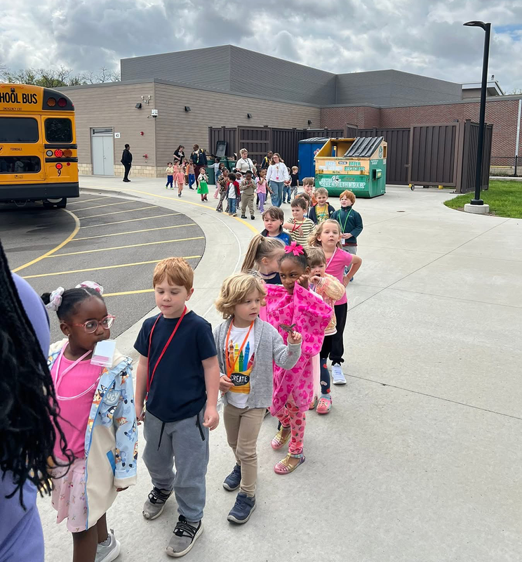 FECC students visit Ferndale Lower Elementary