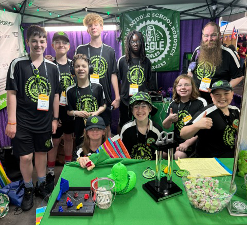 Robotics Team at competition