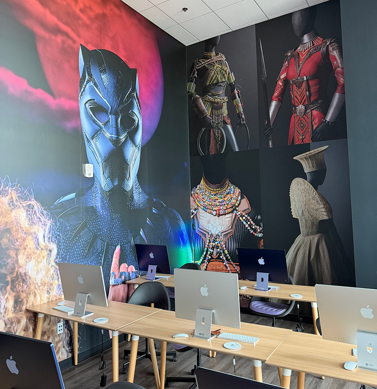 design studio at Pensole Lewis College of Business & Design