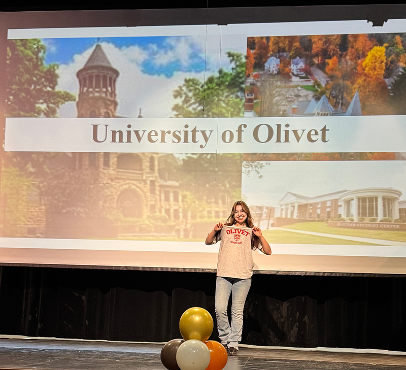 students celebrate life after high school on decision day