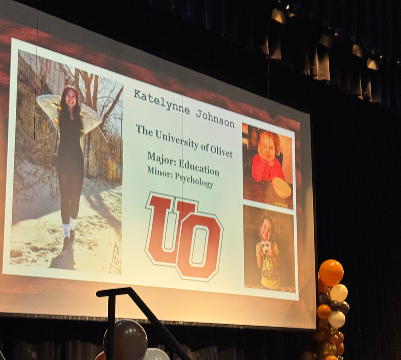 students celebrate life after high school on decision day
