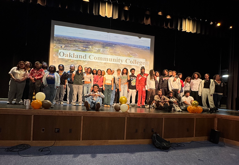 students celebrate life after high school on decision day