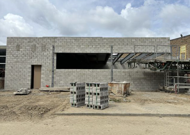 construction begins on facility updates