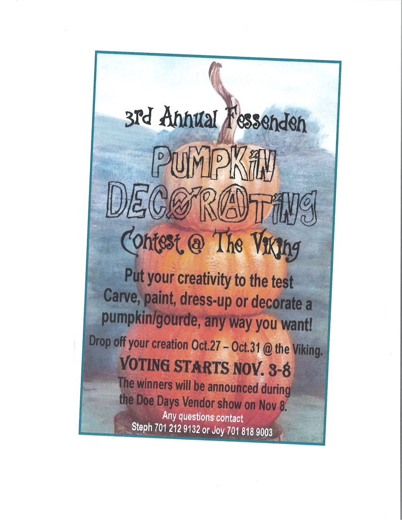 Pumpkin Contest