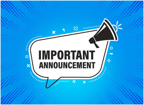 important announcement