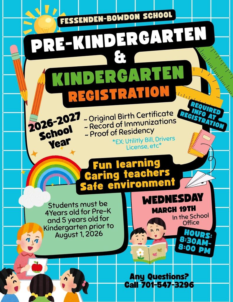 PreK & Kindergarten Reg.