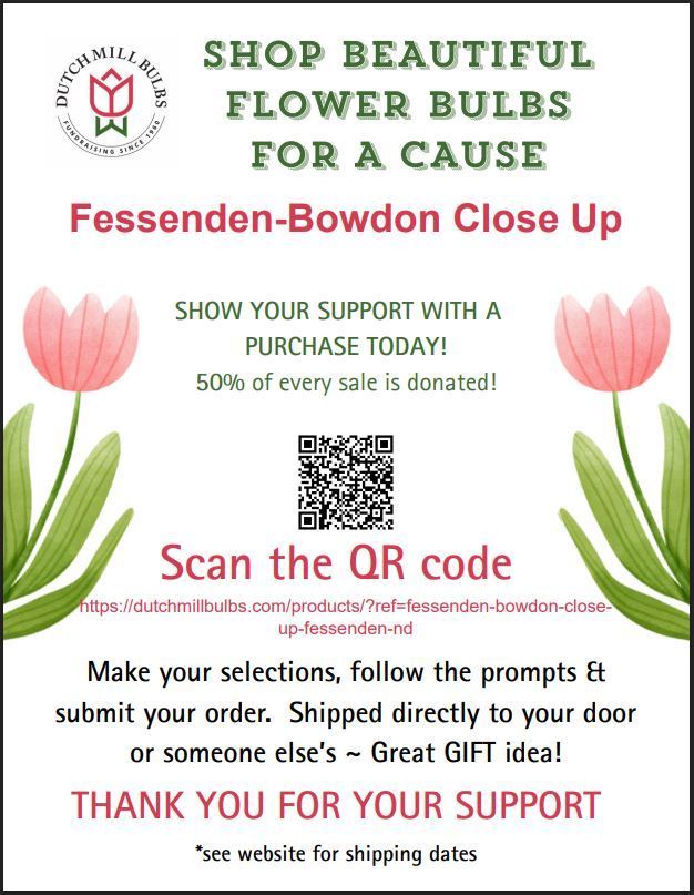 Flower bulb fundraiser order form