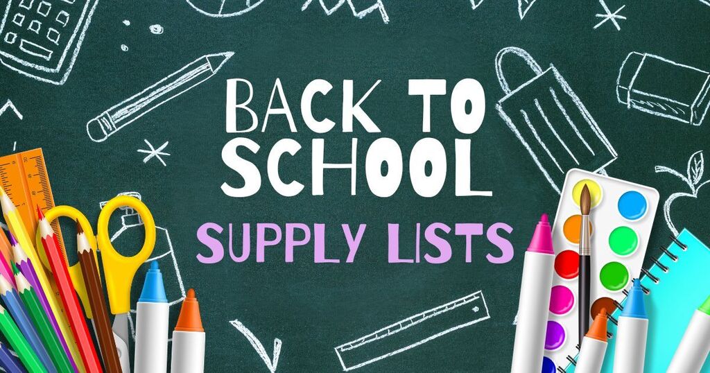 2026-2027 Supply Lists