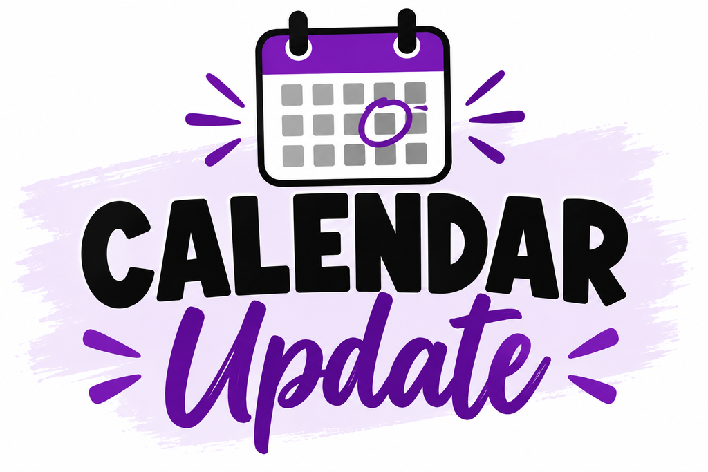 Calendar Update
