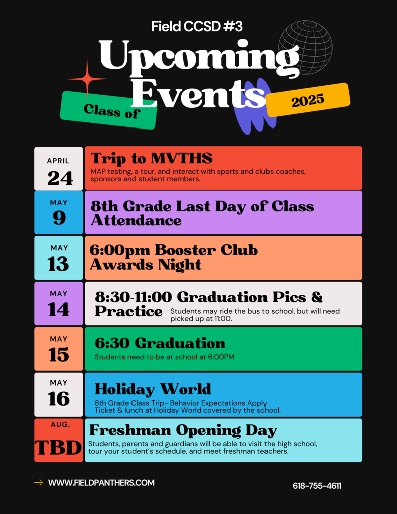 8th Grade Events