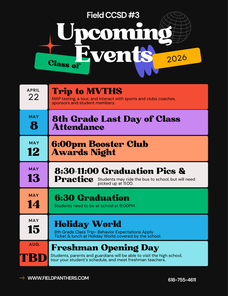 8th Grade Events