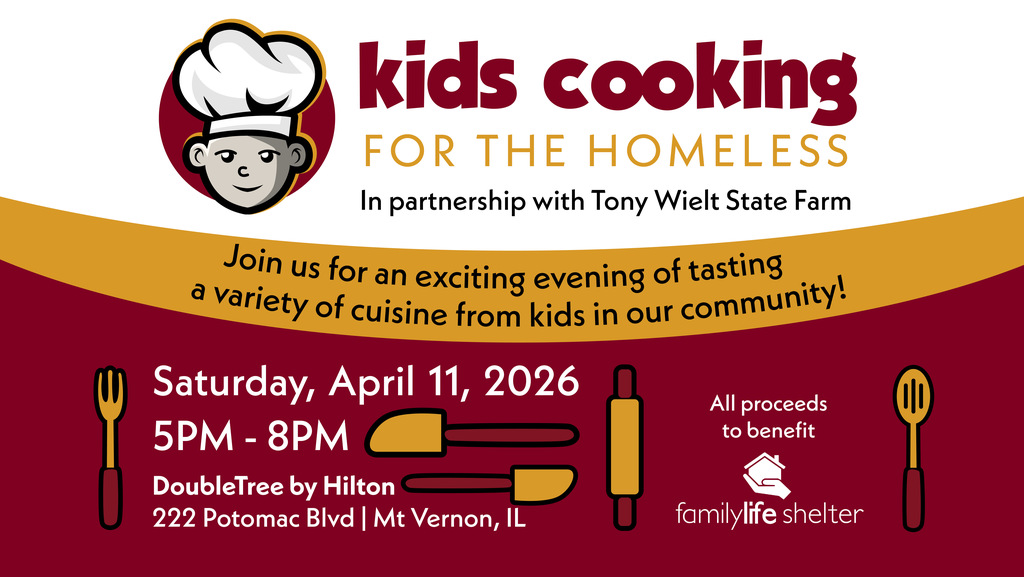 Kids Cooking for the Homeless Flyer